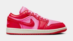 Air Jordan 1 Low SE Womens Lifestyle Shoes (Pink Blast/Sail/Chile Red)