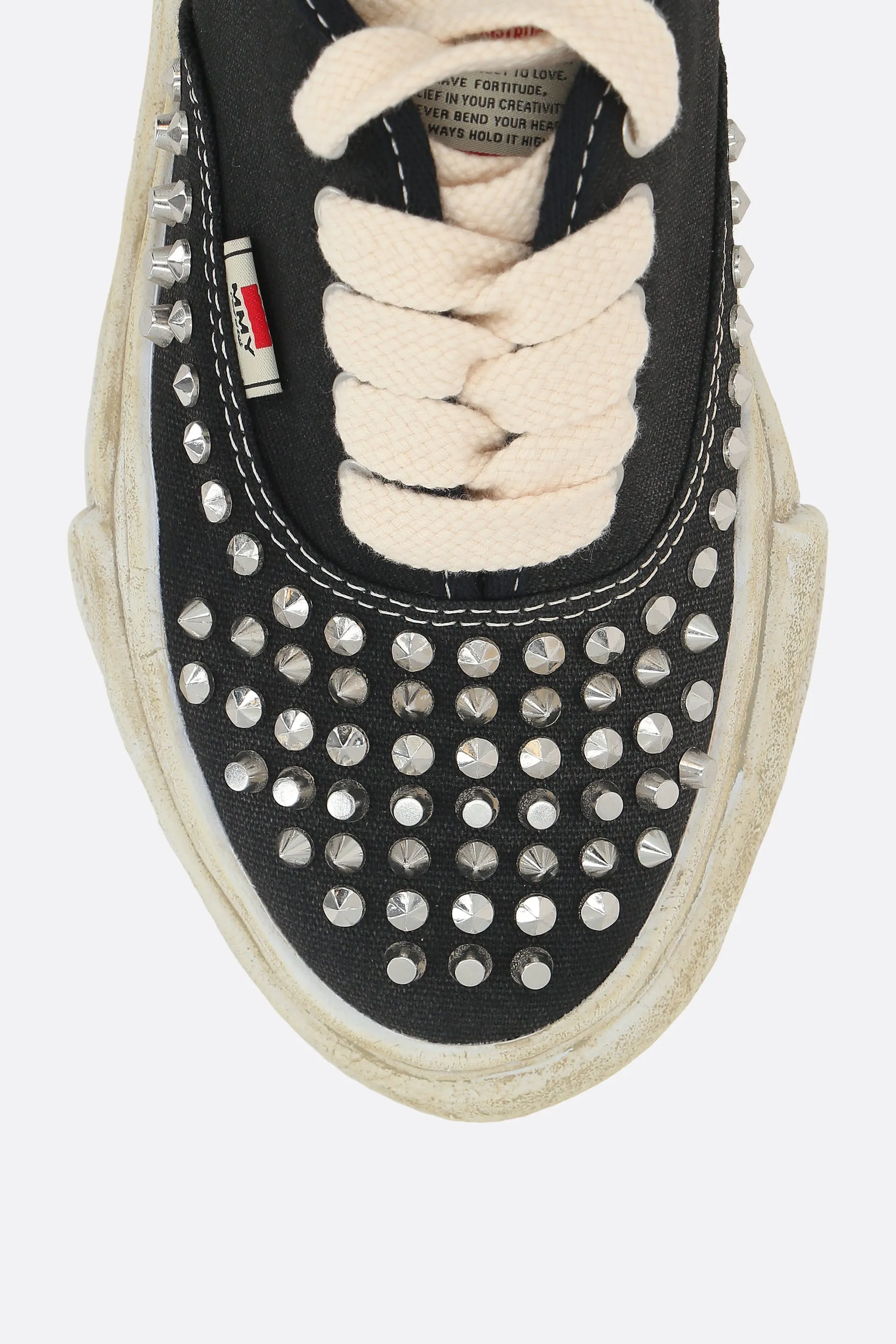 Baker Original Sole studded canvas sneakers