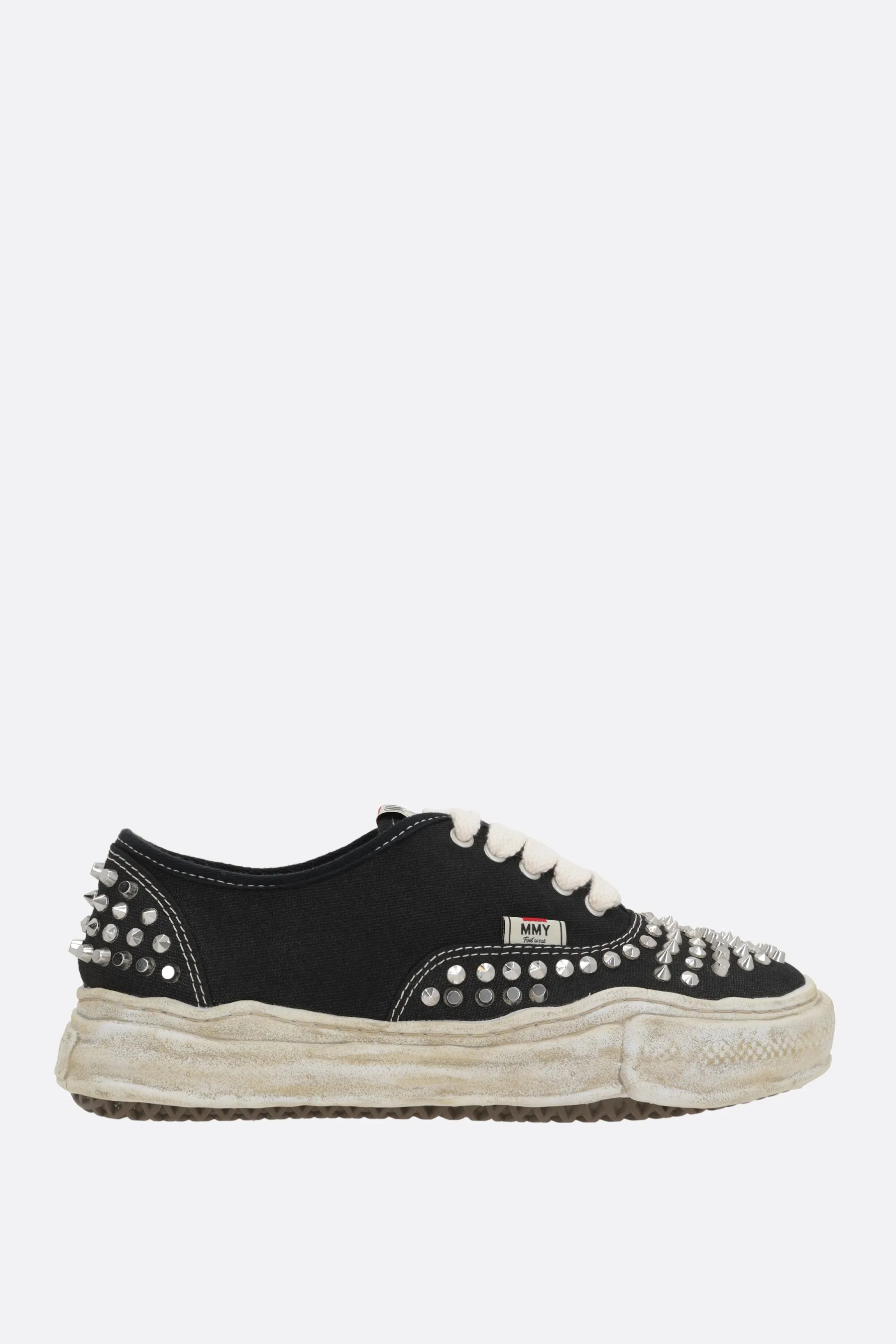 Baker Original Sole studded canvas sneakers