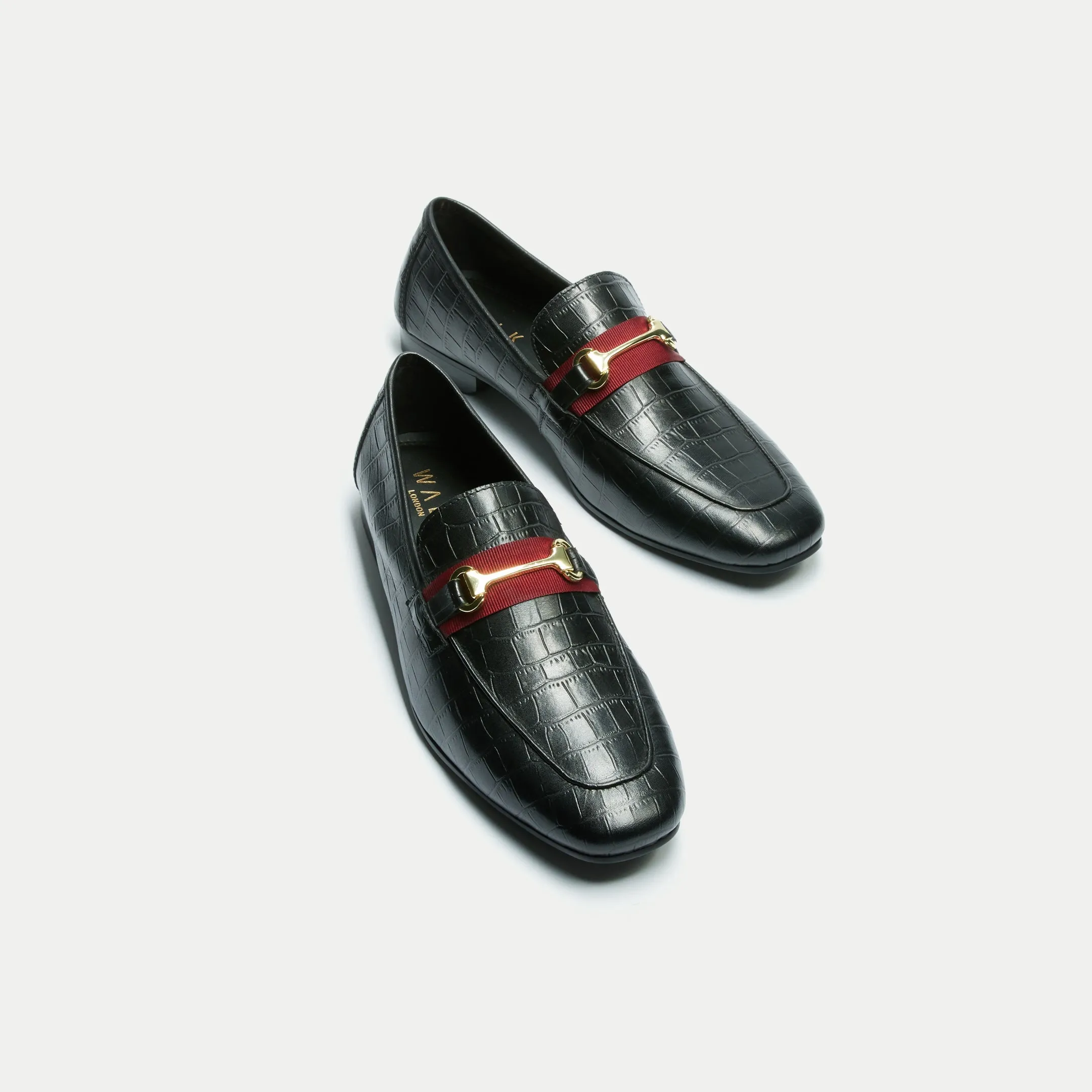 Capri Embossed Trim Loafer