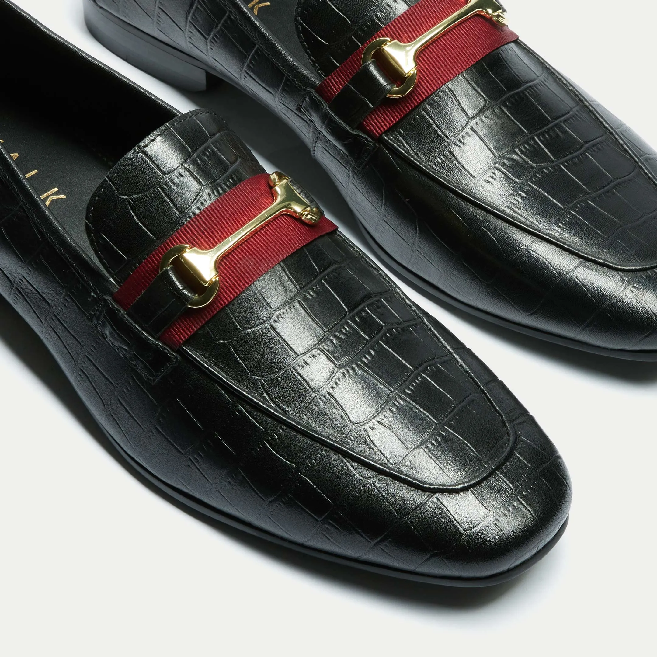 Capri Embossed Trim Loafer