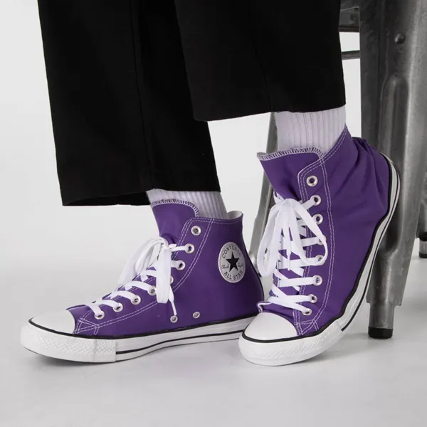 Converse Chuck Taylor All Star High Top Sneakers, Purple