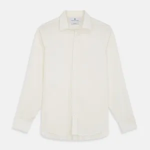 Cream Silk Weekend Fit Fairlight Shirt