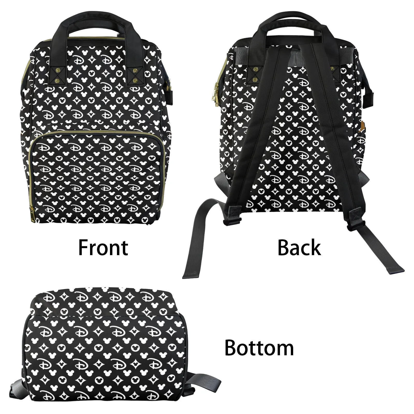 Designer Multi-Function Diaper Bag