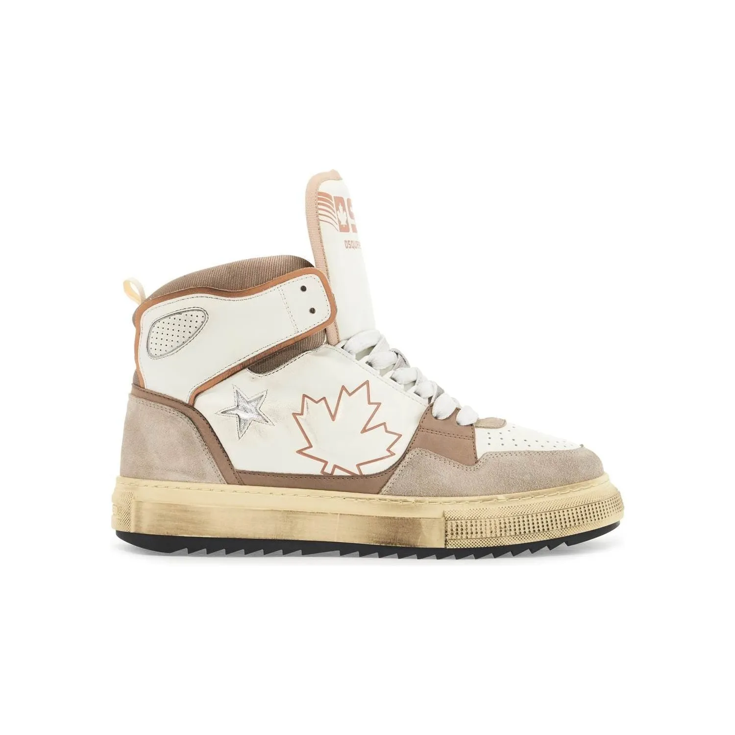 Dsquared2 boogie hi-top sneakers