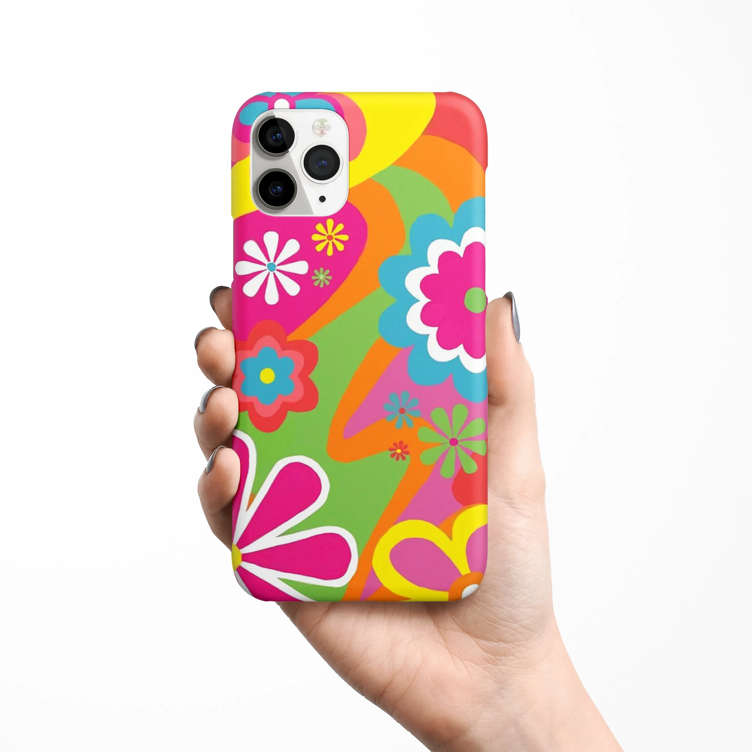 Floral Fusion Phone Cover | Matte Case