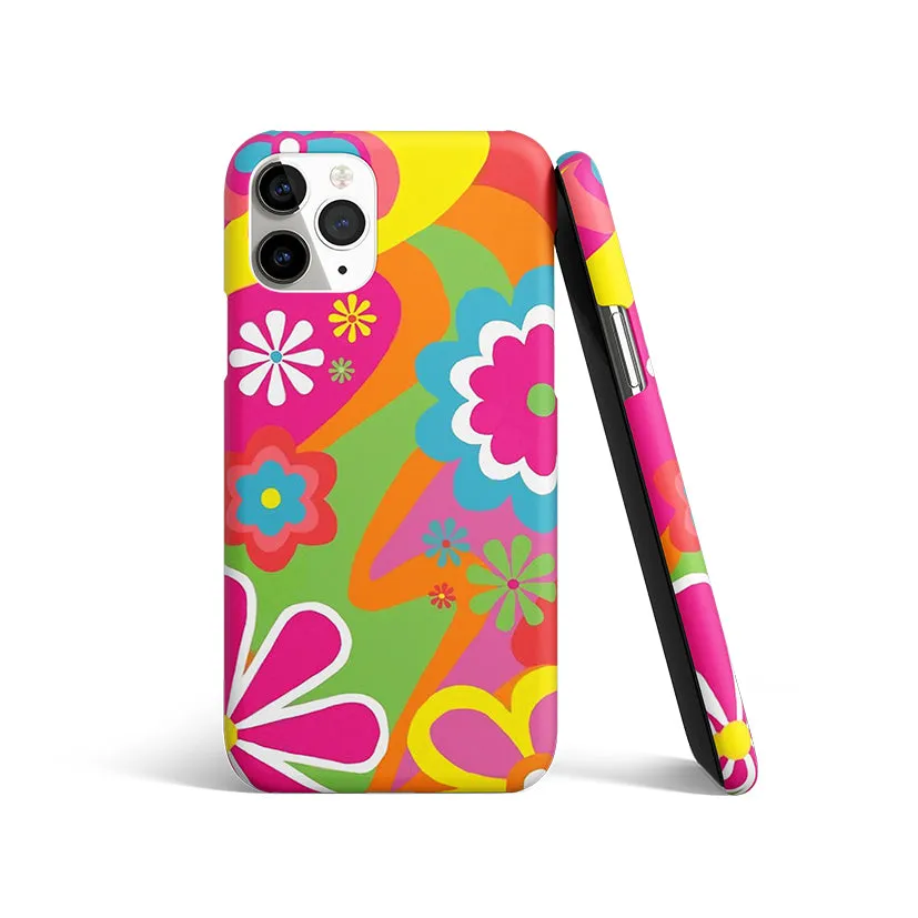 Floral Fusion Phone Cover | Matte Case