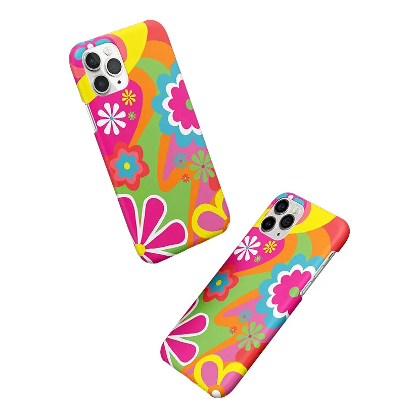 Floral Fusion Phone Cover | Matte Case