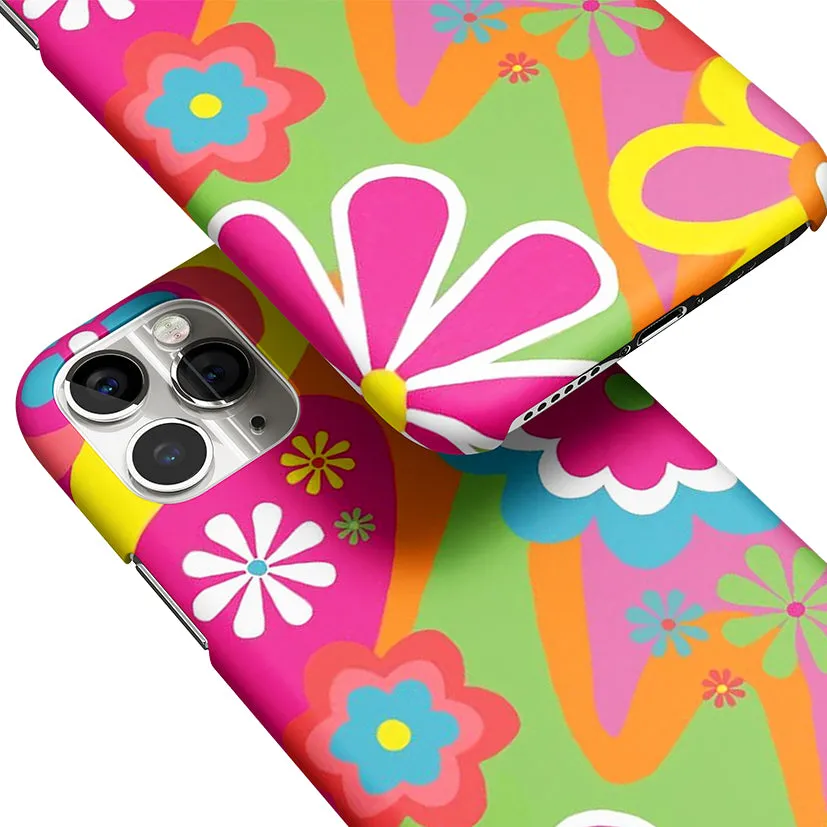 Floral Fusion Phone Cover | Matte Case