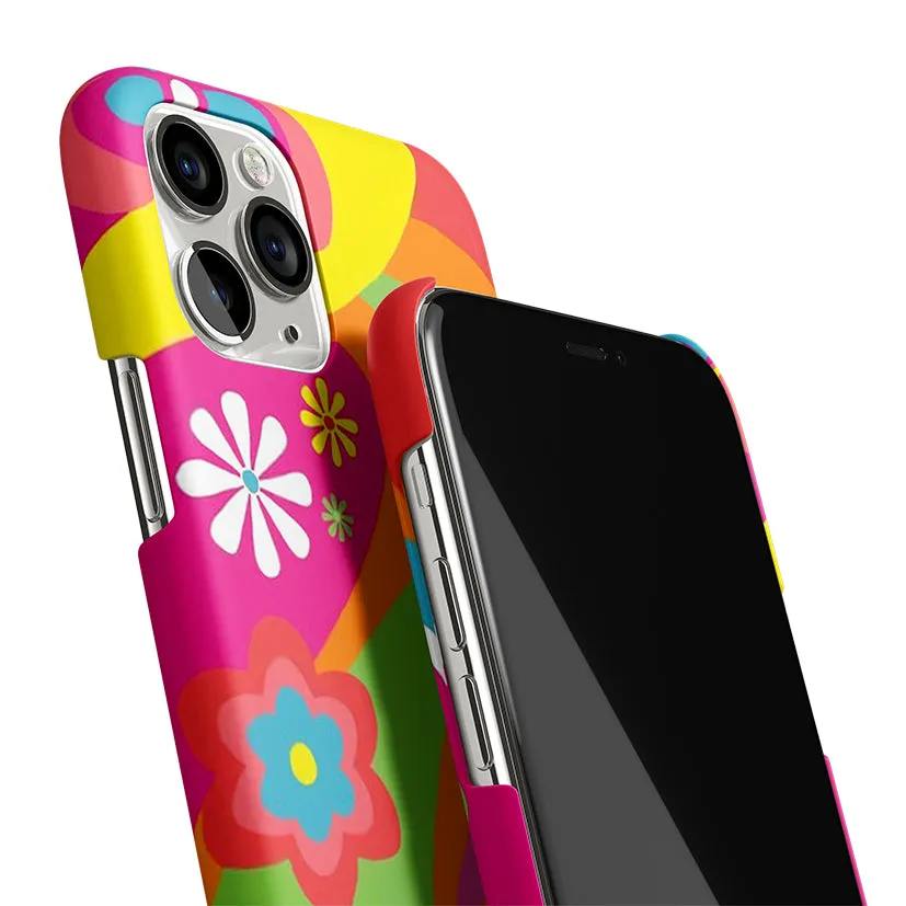 Floral Fusion Phone Cover | Matte Case