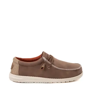 Heydude Wally Craft Leather Men's Casual Shoes, Tan