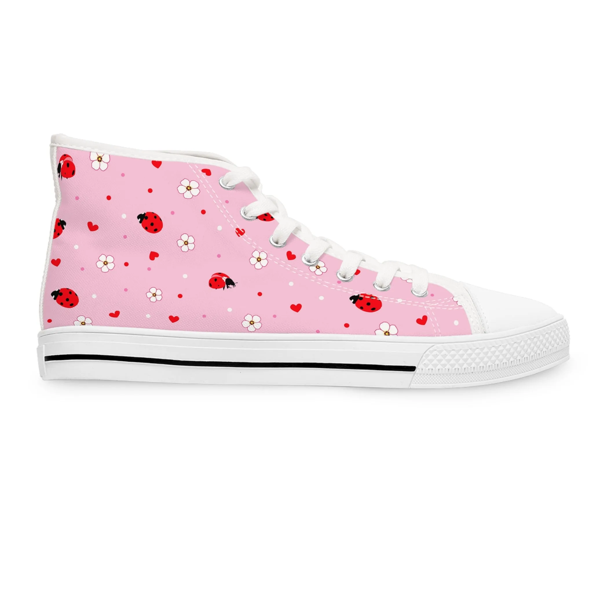 Ladybug Women's High Top Sneakers