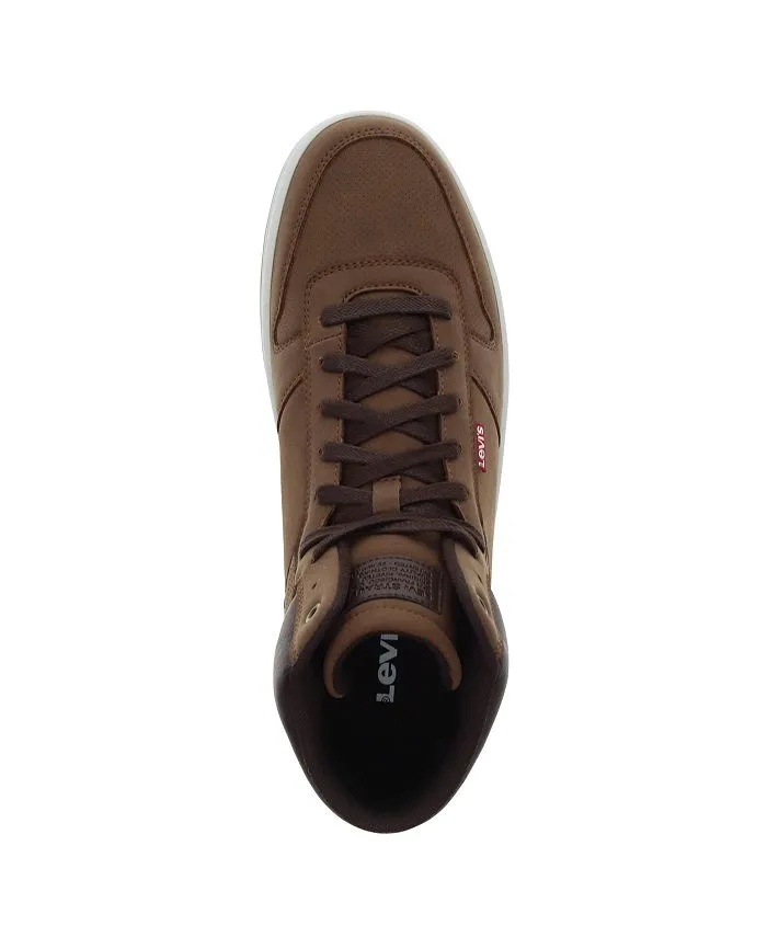 Men's Drive Hi CBL Levi's high top sneakers, brown