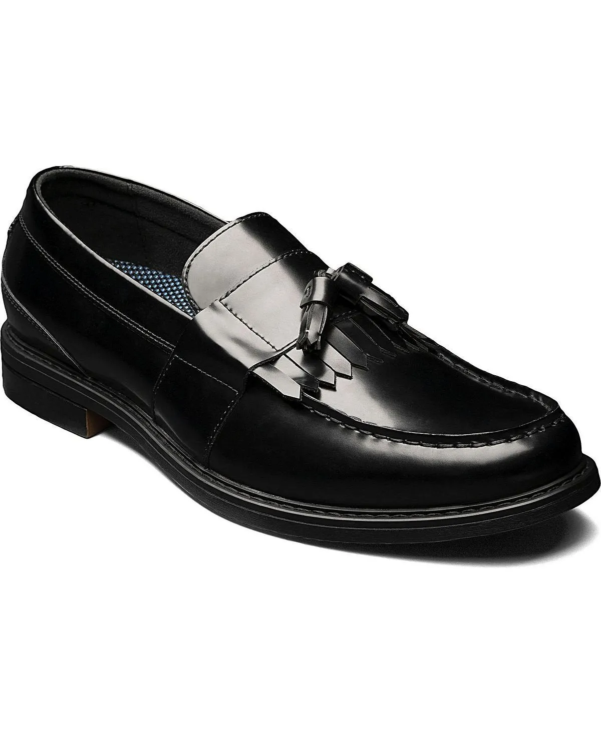 Men's keaton kiltie Nunn Bush moccasins, black