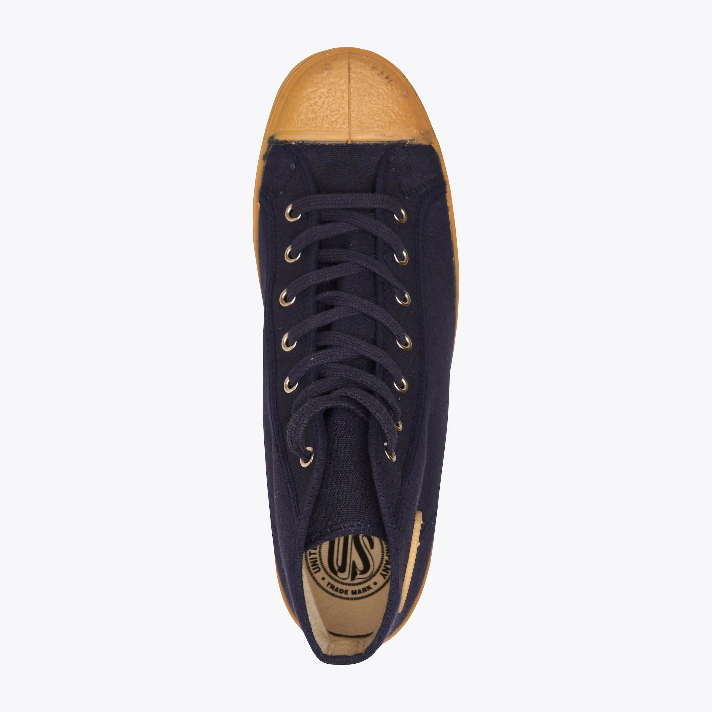 MILITARY GUM HIGH TOP - NAVY