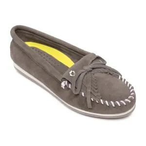 Minnetonka Kilty Plus Suede Moc - Womens Moccasins