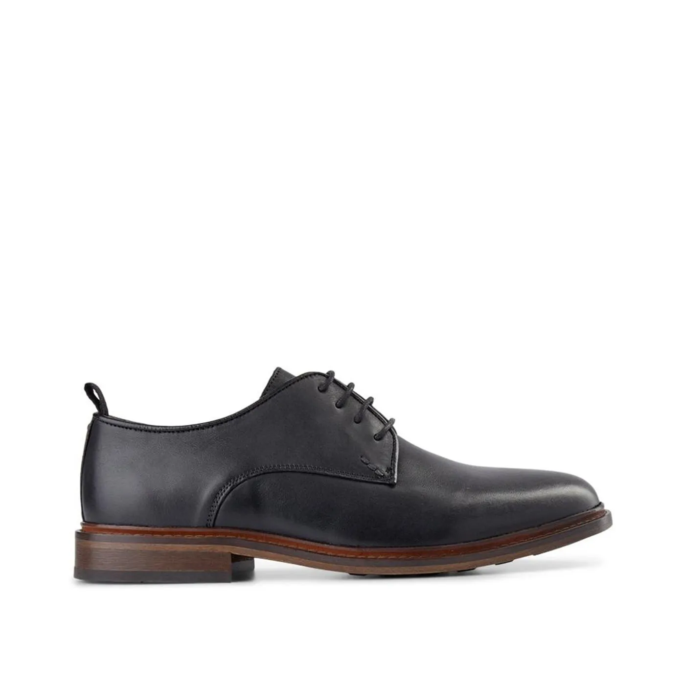 Nate shoe leather - BLACK