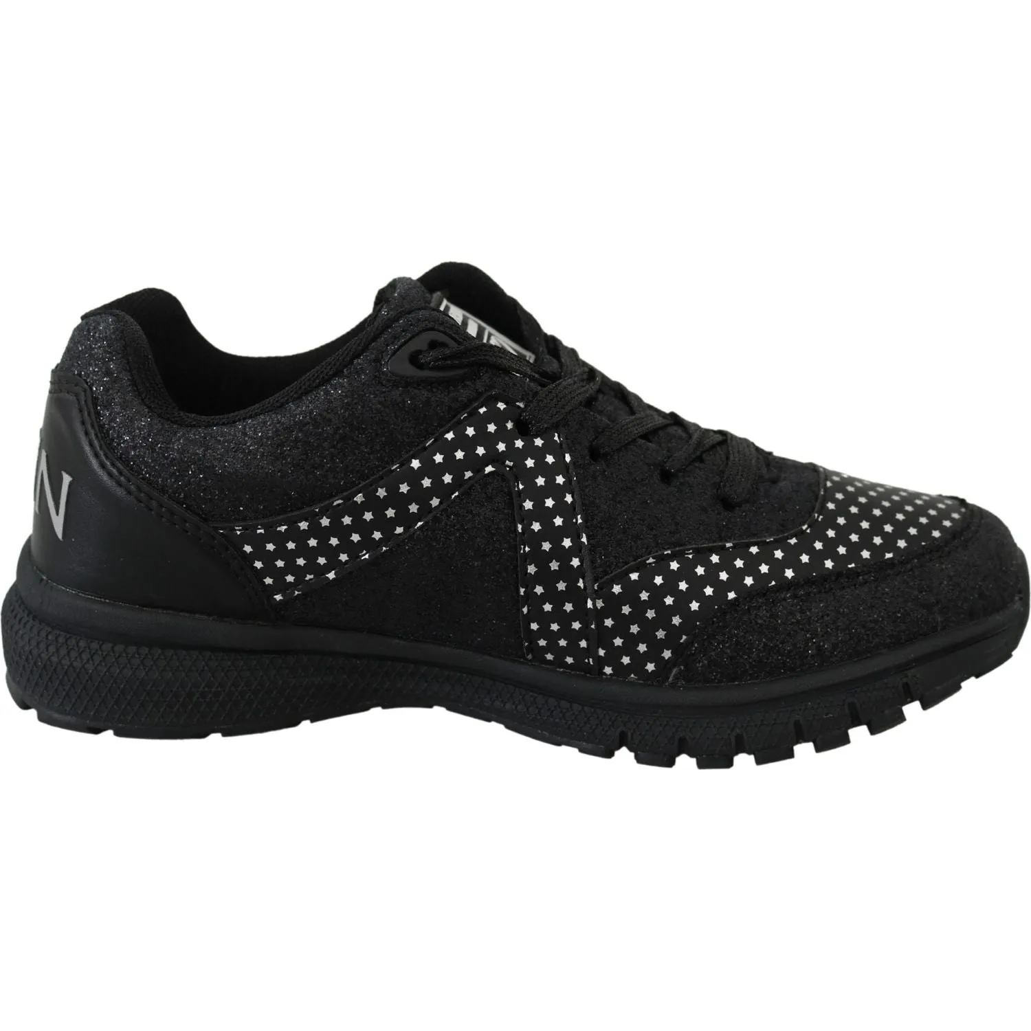 Plein Sport Elegant Black Runner Jasmines Sport Shoes