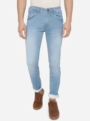 River Blue Washed Straight Fit Jeans | Greenfibre