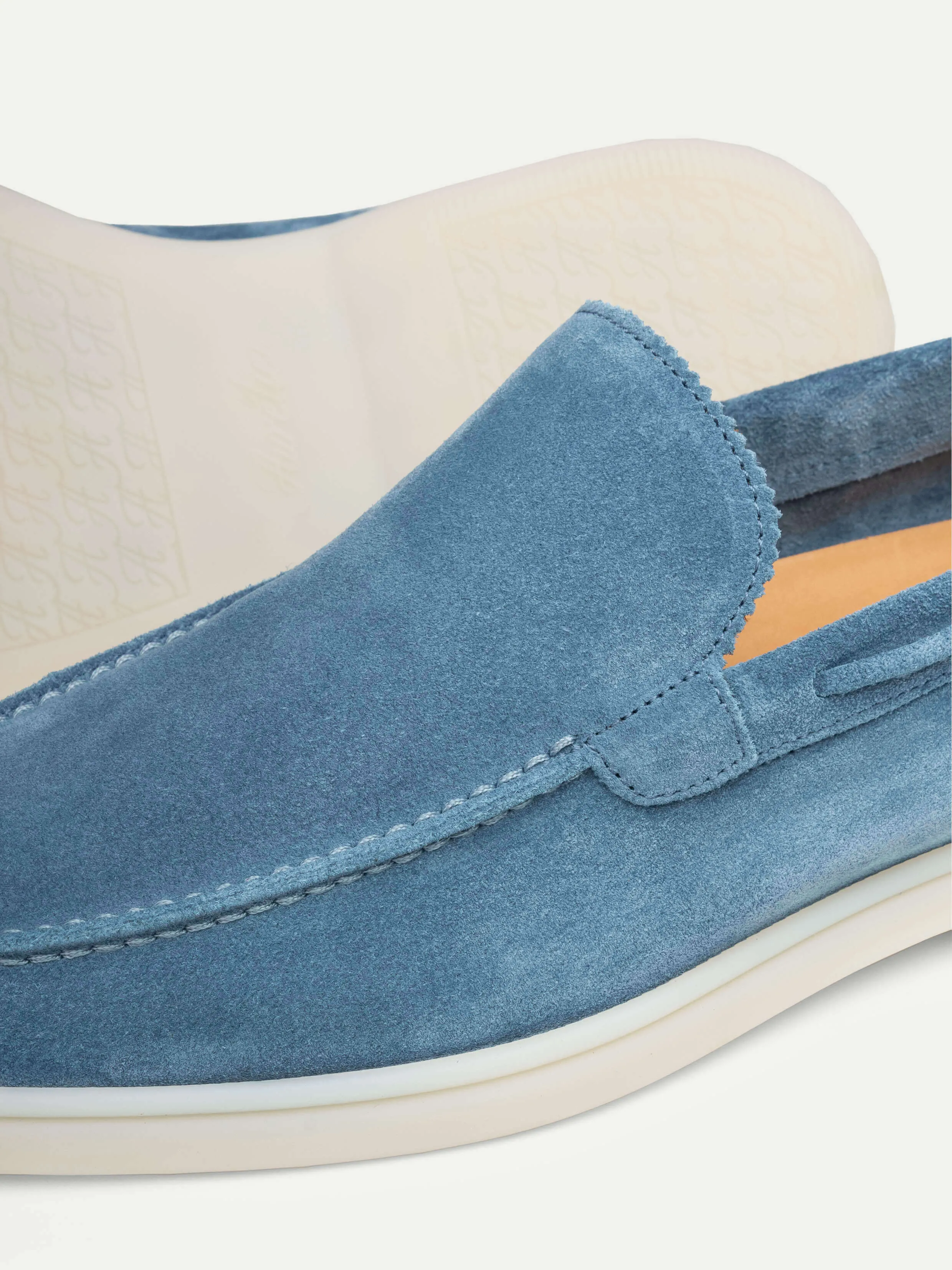 Sapphire Blue Yacht Loafers