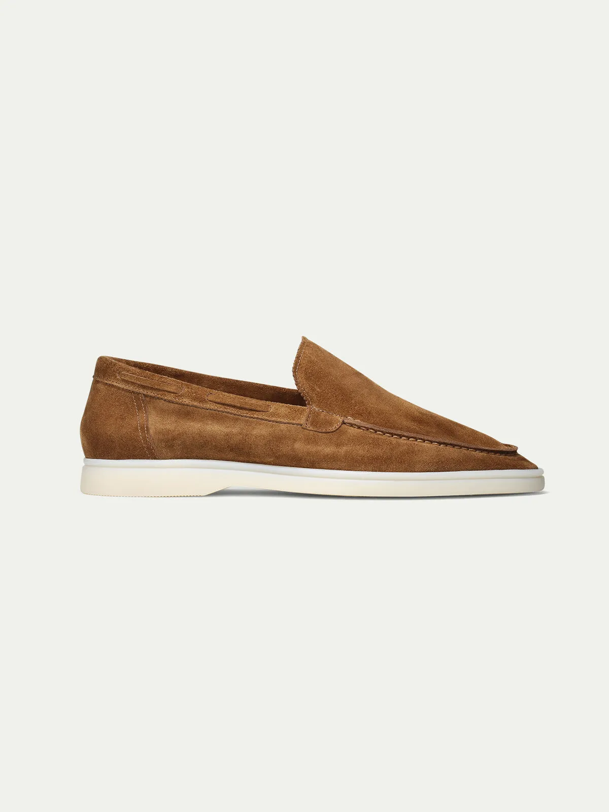 Tan Brown Yacht Loafers