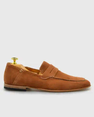 VINCENT & FRANKS VFS20 LO RUST SUEDE LOAFER