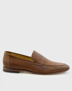 VINCENT & FRANKS YDOC TAN BSKT LOAFER